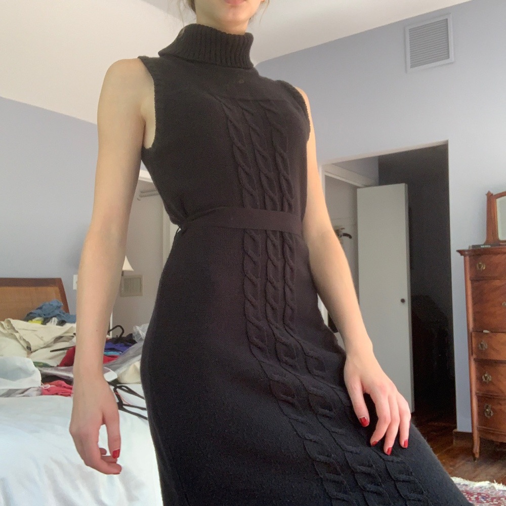 Turtleneck dress
